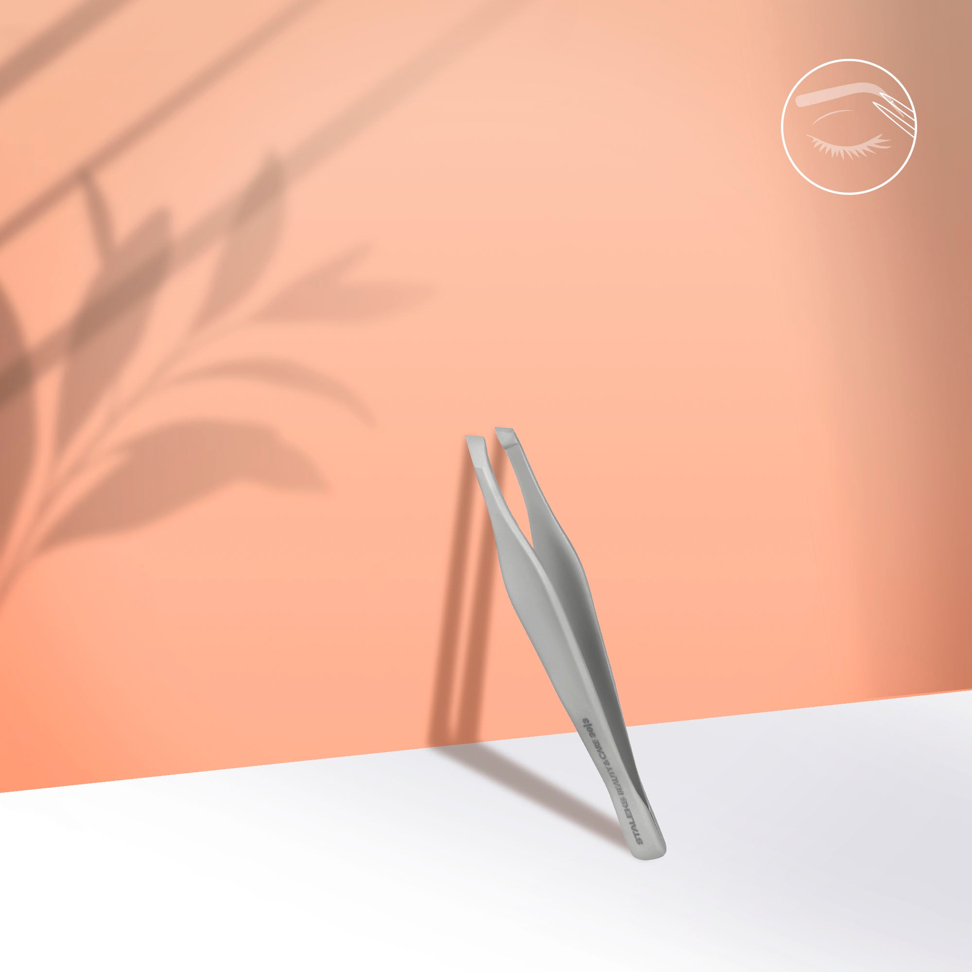 Eyebrow tweezers BEAUTY & CARE 30 TYPE 3 (wide slant) image 0
